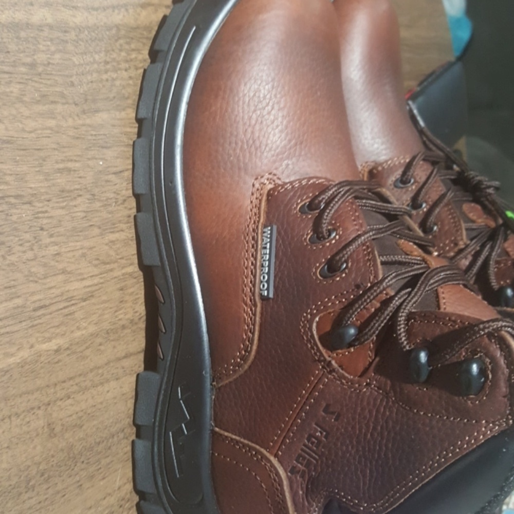 Men slip resistant;oil resistant work shoes;waterp